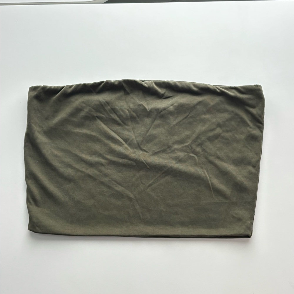 Olive Green Women's Bandeau Tube Top